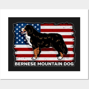 Bernese Mountain Dog Posters and Art